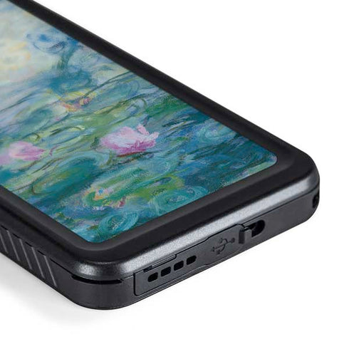 Waterlilies, 1916-19 by Monet Galaxy S24 Waterproof Case